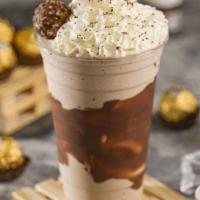 (Shake 16 Oz) Ferrero  · 16 oz Nutella, Ferrero, vanilla ice cream, whipped cream, crushed hazelnuts and chocolate sy...