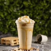 (Shake 16 Oz) Coffee Caramel · 16 oz caramel and coffee ice cream, whipped cream, and caramel syrup drizzled on top.