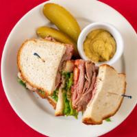 Kasbah Combo Sandwich · Your choice of any two deli meats. Served on your choice of bread.