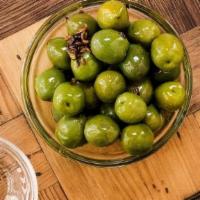 Olives · castelvetrano olives, fennel, orange