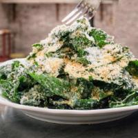 Kale & Pecorino Salad · lemon, breadcrumbs, yogurt vinaigrette