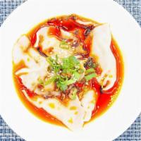 Pork Dumplings In Chili Oil. · 