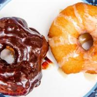 K-Ring With Topping · Our newest donut! You have the options of adding a sauce on top for a little sweetness!  Cho...