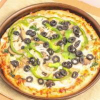 Vegetarian · 426 – 549 Calories. Fresh Spinach, Broccoli, Cauliflower, Onions, Black Olives, Mushrooms, G...