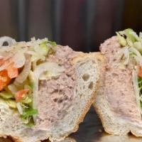Tuna Sandwich · Mild fish sandwich.