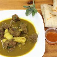 Beef Curry Bowl · Cubes of Boneless beef and potatoes cooked in our creamy curry sauce until tender. Served wi...