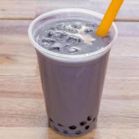 E-2 Taro Bubble Milk Tea (香芋珍珠奶茶) · 