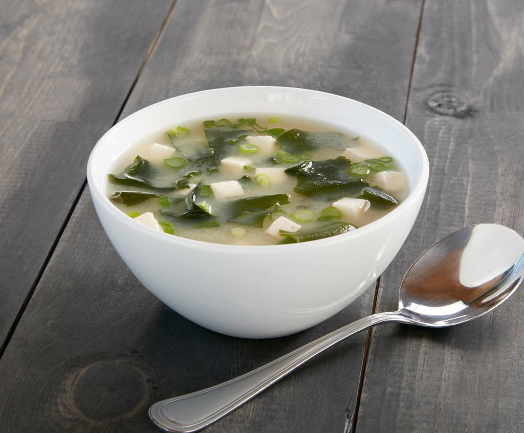 Miso Soup · Tofu, seaweed, green onion