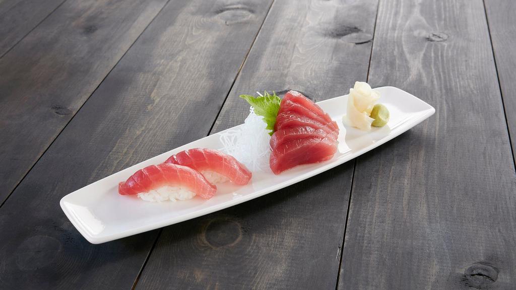 Tuna (Sashimi) · 5 pc. Sashimi served traditionally.