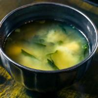 Miso Soup · Tofu and wakame