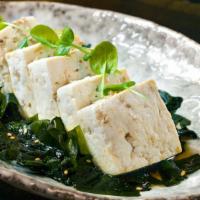 Tofu & Seaweed · Vegetarian. Lemon ginger and soy.