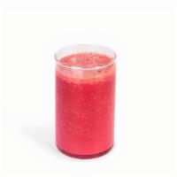 Feel The Beet Juice · Beets, apple, carrots, and celery.