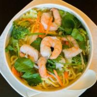 Shrimp Noodle Soup · 