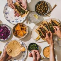 Mexican Family Combo  (Design For 2-3 Person 5 Course Meal) · 1-Quessadilla (Chicken, Avocado, Spicy pork, Beef)
1-Burrito (Chicken, Avocado, Spicy pork, ...