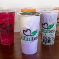 U-Be In Love · Coconut Smoothie.Comes with Ube Ice Cream and Coconut Jelly