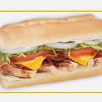 Rita'S Grilled Chicken Blt Sandwich · Grilled chicken, bacon served with your choice of bread, veggies, and condiments.
