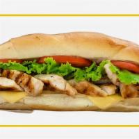 Rita'S Grilled Chicken Breast Sandwich · Grilled chicken served with your choice of bread, veggies, and condiments.