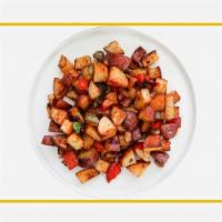 Rita'S Classic Home Fries · Crispy diced potatoes sauteed with onions and peppers.
