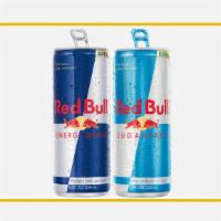 Red Bull · Your choice of regular no sugar and more