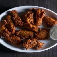 Chicken Wings · Deep fried chicken wings (10 pcs)