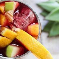 Sangria · Apples, grapes, oranges, peaches