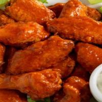 73 Pieces Chicken Wings  · Served with Choice of sauce (Buffalo,  Honey BBQ,  Lemon pepper, Teriyaki, Garlic parmsean, ...