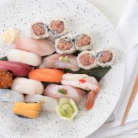 Premium Combo · Chef’s selection of 12 pieces of premium nigiri plus 1 uramaki