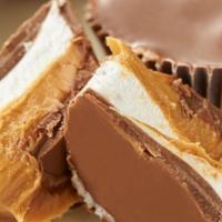 Peanut Butter & Fluff Cup · Milk chocolate with peanut butter and marshmallow cream.
