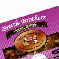 Pecan Brittle · Brittle Brothers' has taken the finest Jumbo Pecans (no pieces or chips here) and surrounded...