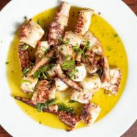 Octopus · grilled or as a cold salad.