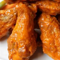 Shannon Rose Wings · Choice of Buffalo, BBQ, Sweet Chili or Nashville Hot sauce. Blue cheese or ranch dipping sau...