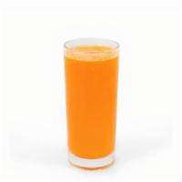 Fresh Carrot Juice · Fresh cocktail of carrots. No sweetener added, just naturally smooth.