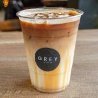 Brown Sugar Freddo With Oat Milk · Iced espresso beverage with organic raw brown sugar and oat milk