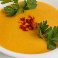 Lentil Soup · Savory legume soup.