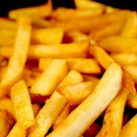 Fries · Fluffy on the inside and crispy on the outside.