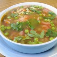 Minestrone Soup · Hearty vegetable soup.