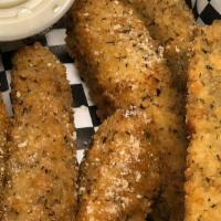 Fried Pickles · With Ranch