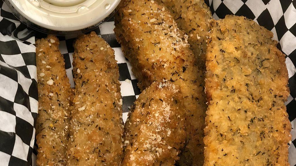 Fried Pickles · With Ranch