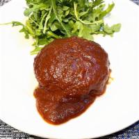 Bohemian'S Demi-Glace Hamburger Steak · Japanese hamburger steak with demi-glace sauce.
Comes with a side of Japanese rice.
*Our hom...