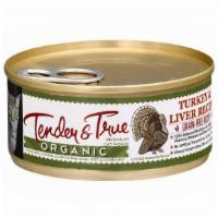Tender And True Organic Turkey Liver Wet Cat Food (5.5 Oz) · 