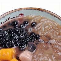 Red Bean Soup C · Rice Ball + melon jelly + boba.