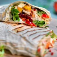 Mixed Veggies Burrito · Filled with rice, beans, mild salsa, sour cream, mix of cheddar and jack cheese, and pico de...