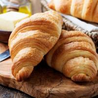 Croissant · Buttery and flaky pastry.