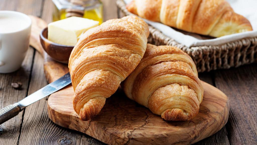 Croissant · Buttery and flaky pastry.
