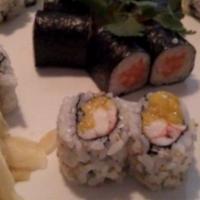 Mango Shrimp Roll - Cooked Rolls · 