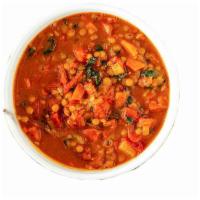 Lentil Soup · Warm Tasty Broth, Filled With Hearty Lentils