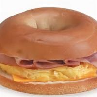 Ham, Egg & Cheese* · Consuming raw or undercooked meats, poultry, seafood, shellfish, eggs, or unpasteurized milk...
