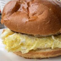 Two Egg Sandwich · On a bagel, or on a roll.