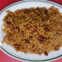 Moro De Gandules / Moro Rice Of Red Beans · 