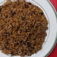 Moro De Habichuelas Negras / Moro Rice Of Black Bean · 